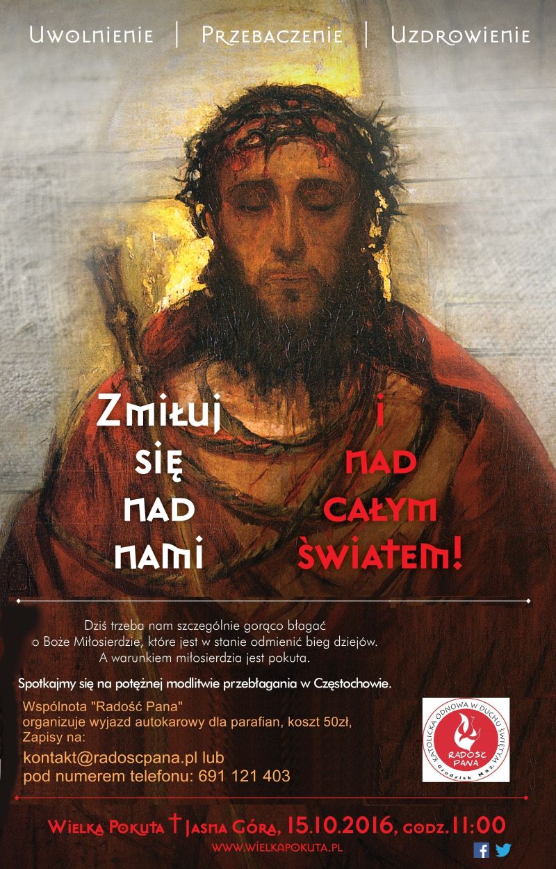 KP Plakat WIELKA POKUTA 15.05 800