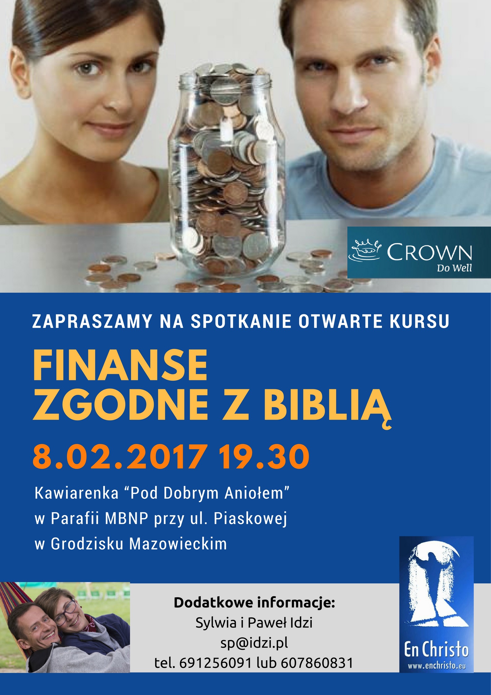 plakat kurs finansowy crown