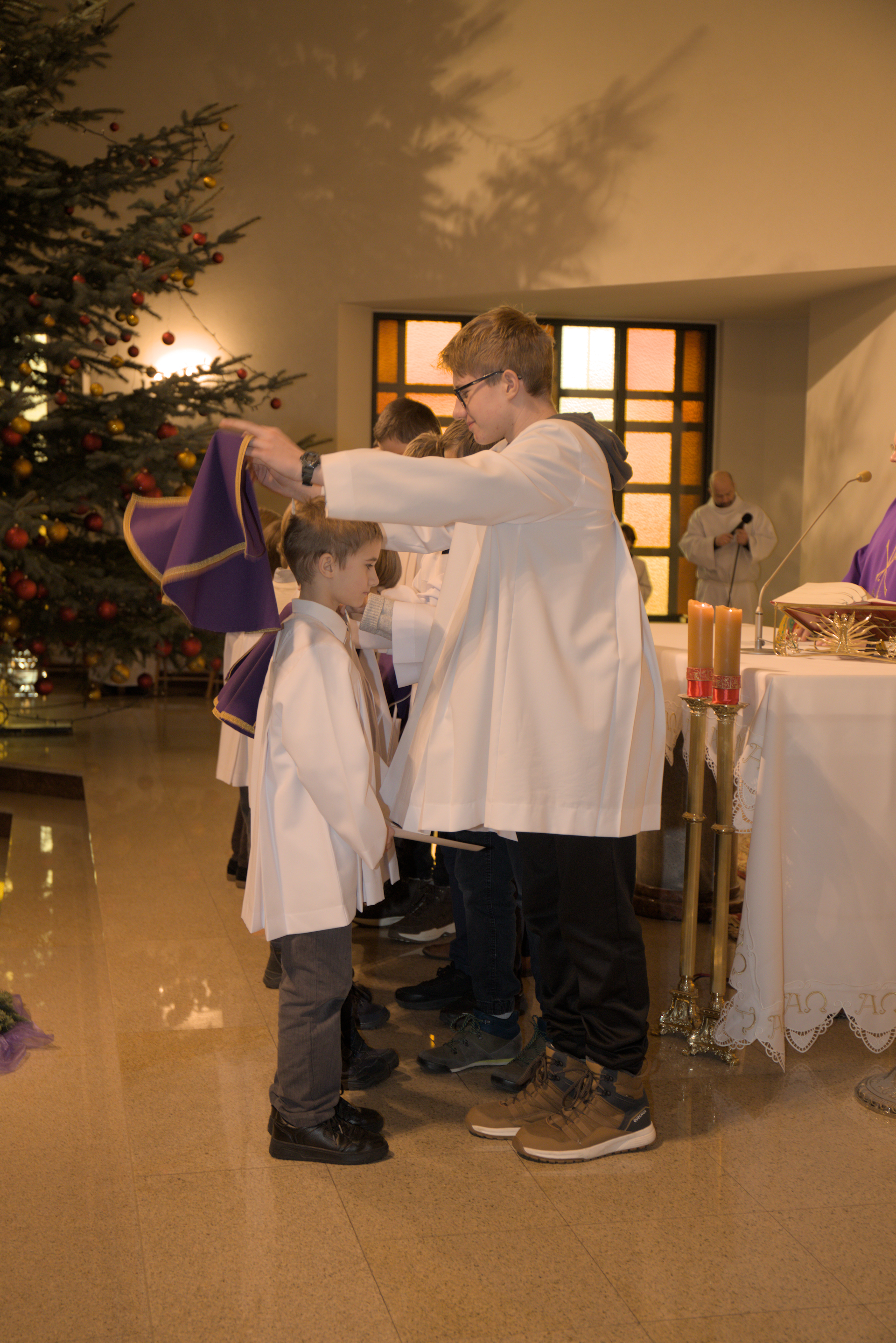 Przyjmowanie nowych ministrantów