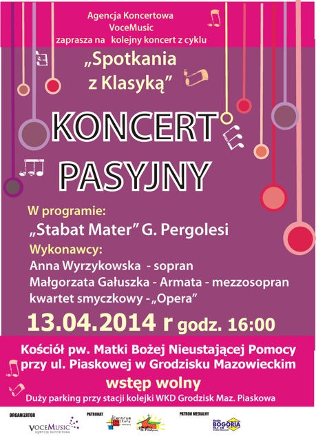 spotkania z klasyka - koncert pasyjny